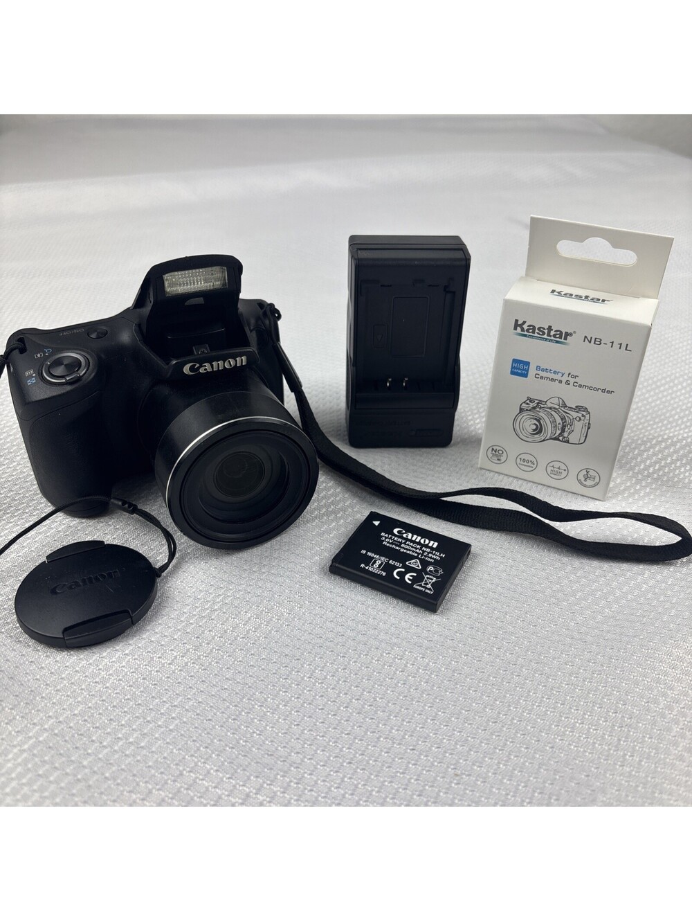 Canon PowerShot SX420 IS 20.0MP Digital Camera Black w/42x Zoom Bundle